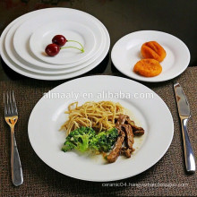 wholesale bulk dinner plate,white porcelain plate